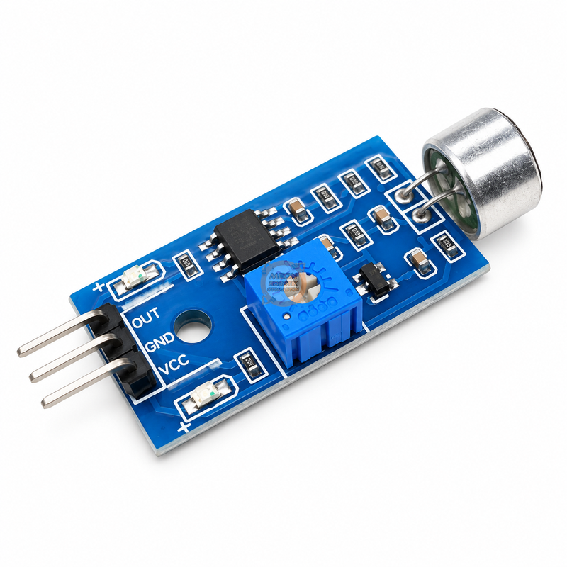 Ses Sensörü LM393 3 Pin Ayarlanabilir Mikrofon Modülü