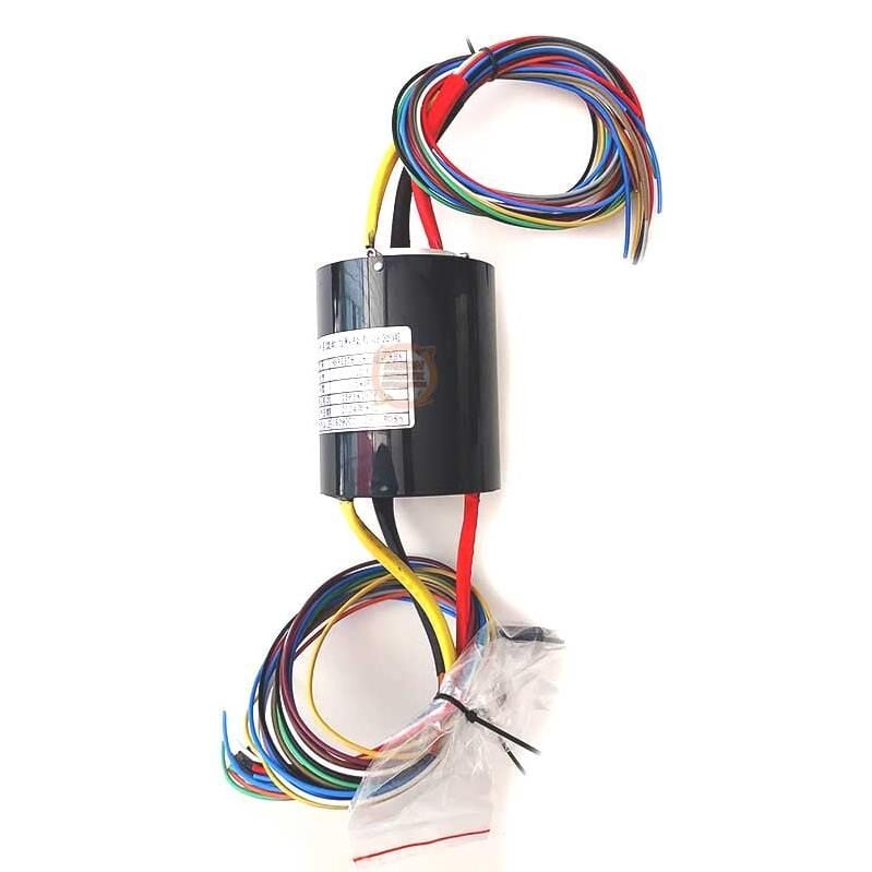 18 Kanal 10A Mile Geçmeli Slip Ring-25x78x103 mm