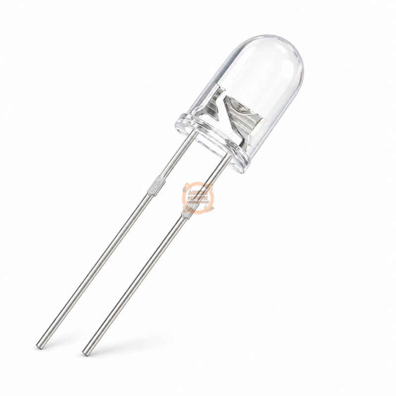 5mm Şeffaf Kırmızı LED Diyot