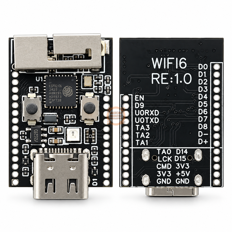 ESP32-C6 N4 WiFi Bluetooth Geliştirme Kartı
