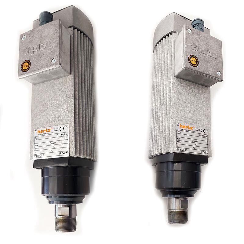 2.2 Kw Hertz Spindle Motor 380V Er25 18000 Devir-HMB140 CK