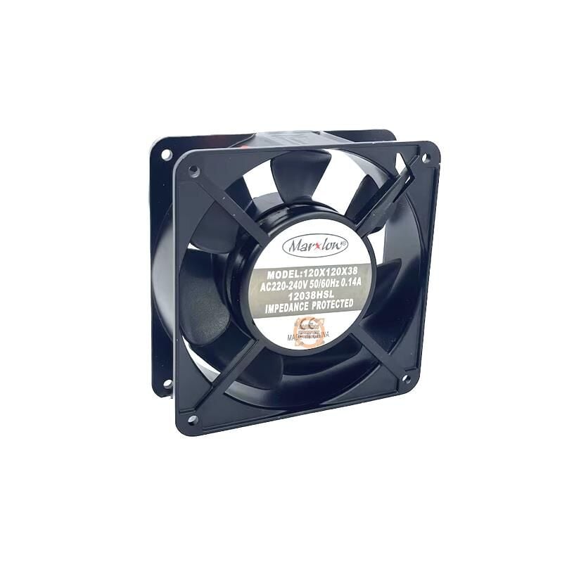 220V AC 120x120x38mm Kare Fan
