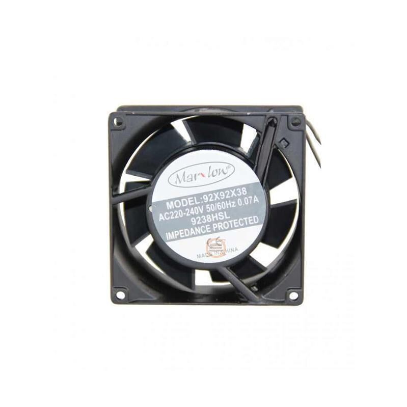 220V AC 92x92x38mm Kare Fan