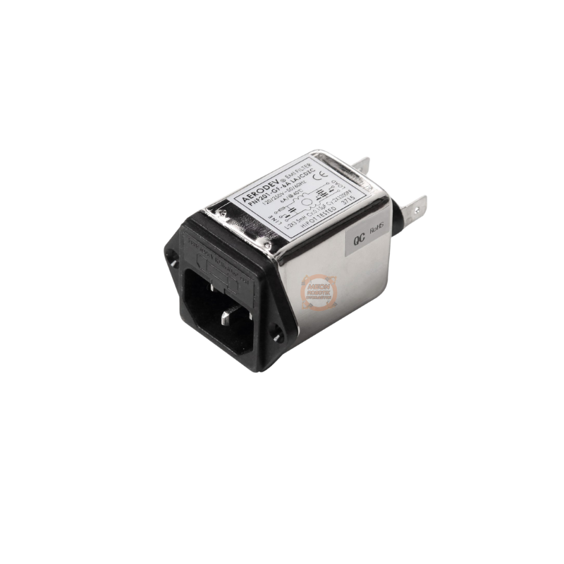 PNF201-GF-6A Power Soketli Sigortalı Monofaze Emi Şebeke Filtresi