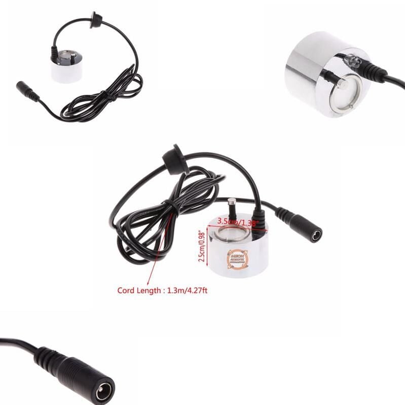 24V Led Işıklı Kuluçka Nem Nozülü Sis Yapıcı - Atomizer