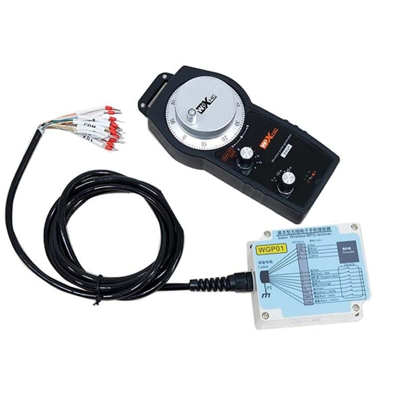 24V Plc Uyumlu Xhc 5 Eksen Kablosuz Mpg El Çarkı-Bwgp Seri