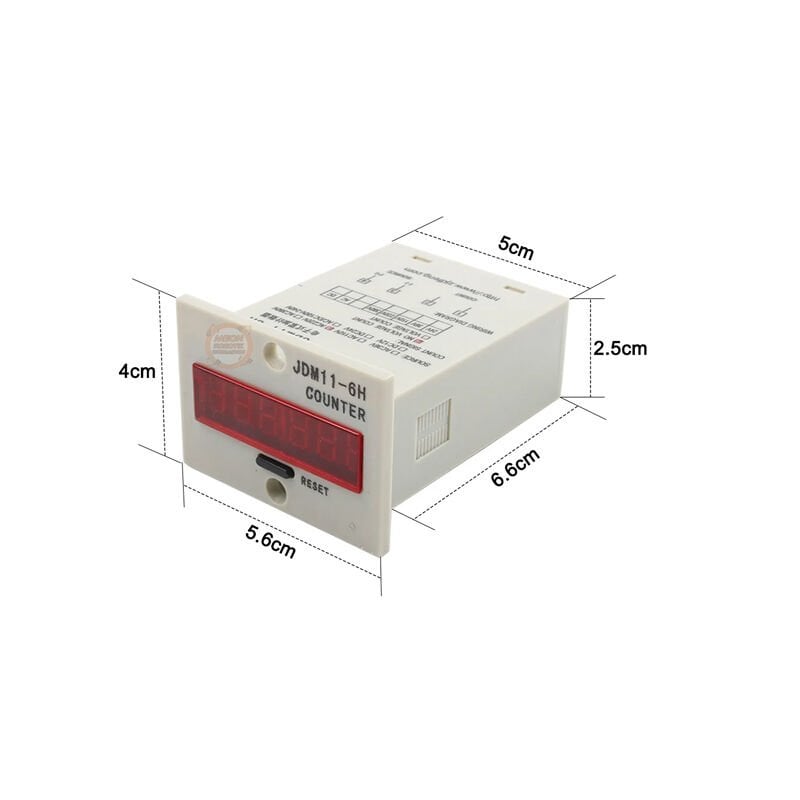 Dijital Ac/Dc 12-24V Fotoelektrik Parça Adet Sayıcı-Sayaç