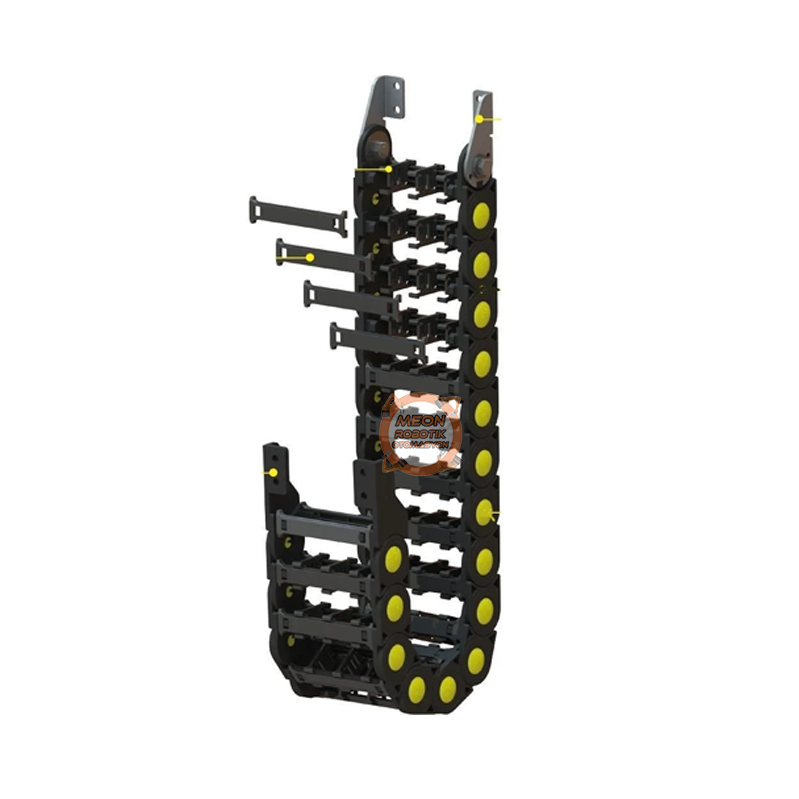 25x100 CKS CK25 A 100 R40 Hareketli Kablo Kanalı Taşıyıcı-CK25 Açık Dizayn