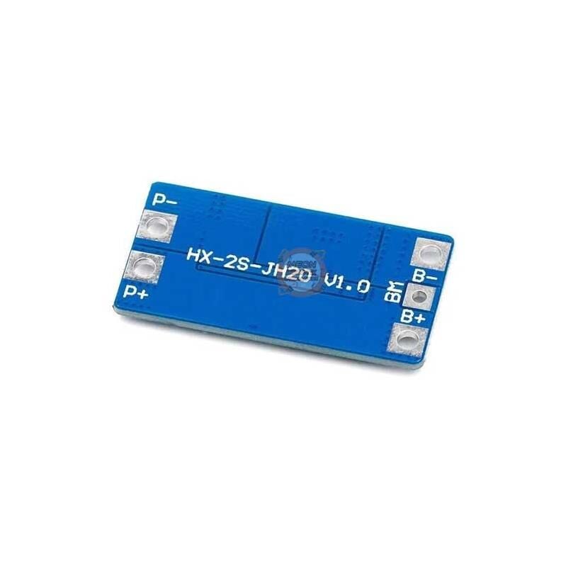 2S 10A Bms 7.4V 18650 Lityum Pil Şarj Balanslı Koruma Devresi