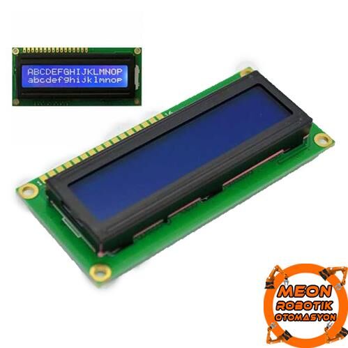 2x16 Lcd Ekran Mavi