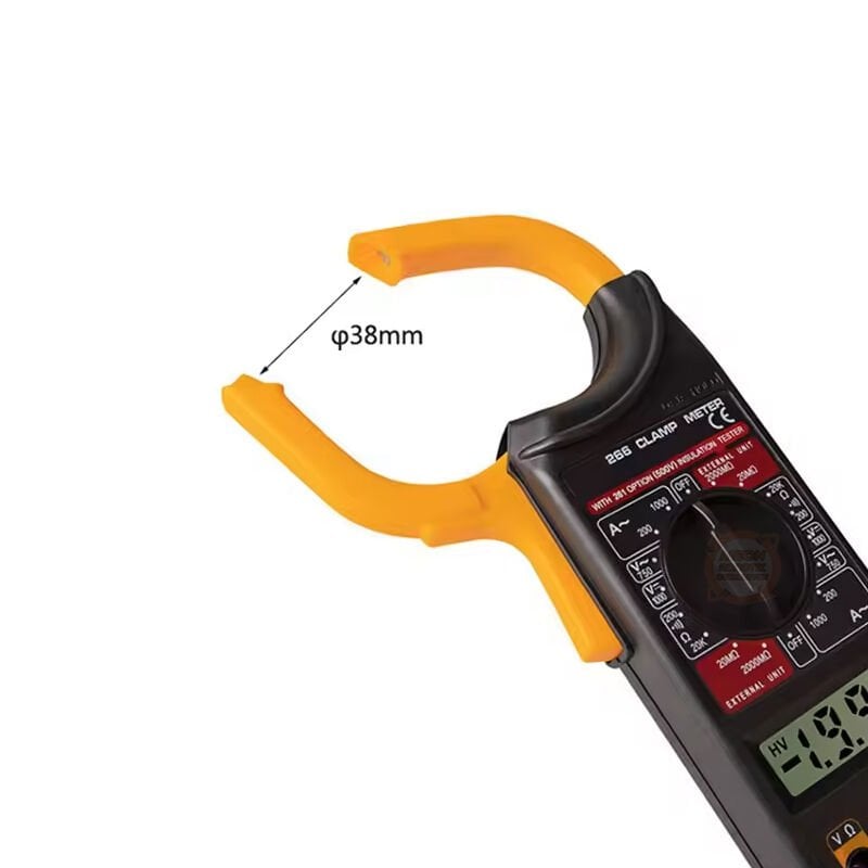 DT266 Dijital AC/DC 1000V Akım Voltmetre Multimetre Kelepçe Pens Ampermetre