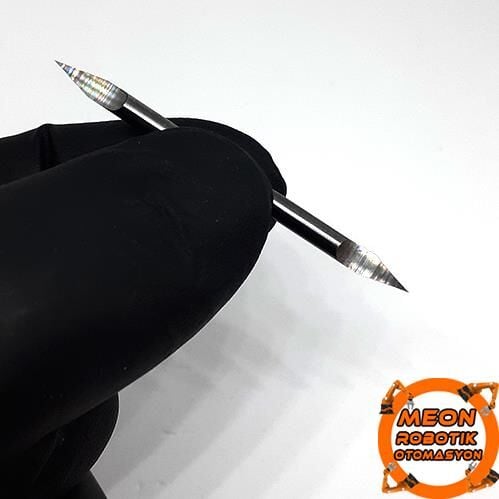 3 mm Çift Taraflı 15 Derece Pcb-Gravür-Yazı-Pantoğraf Cnc Karbür Ucu