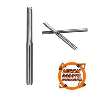 3 mm Düz Helis Karbür Freze