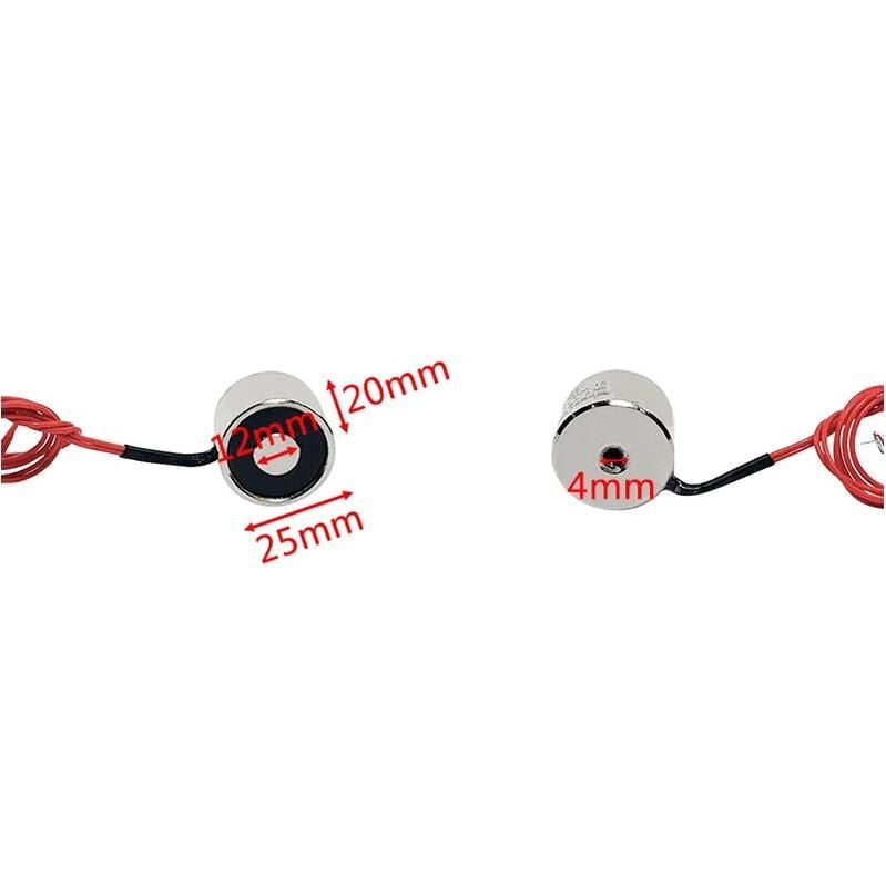 P25-20 Mıknatıslı Tutucu 5 kg Kaldırma-Elektromıknatıs Solenoid