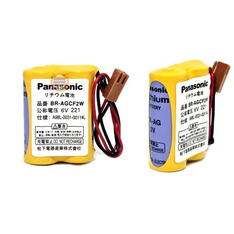 Panasonic BR-AGCF2W 6V Lityum Fanuc Cnc Pili