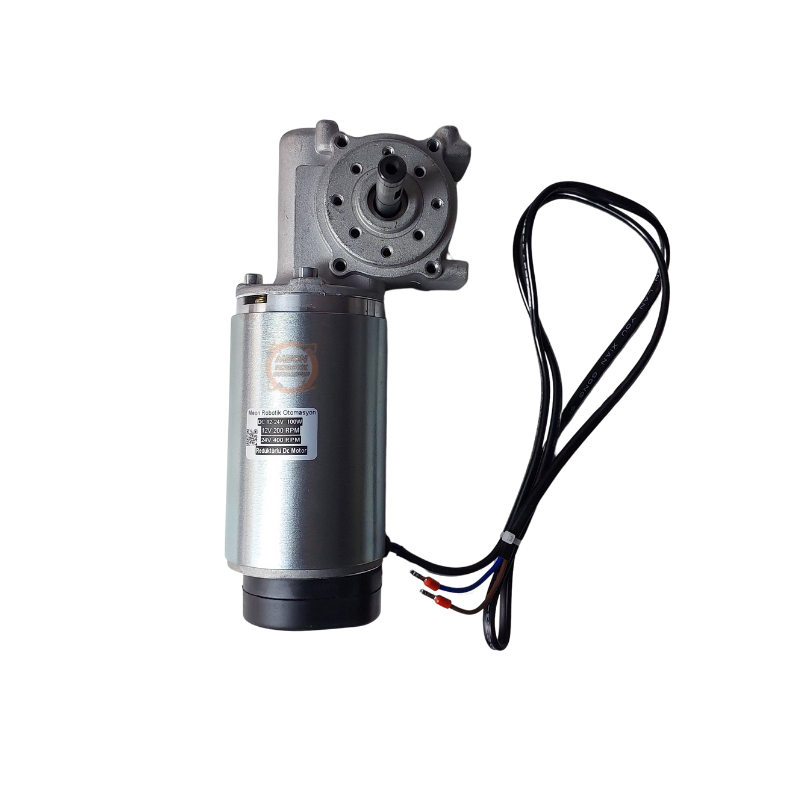 12-24V Dc 200/400 Rpm Redüktörlü Motor-Bal Süzme Makinesi Motoru