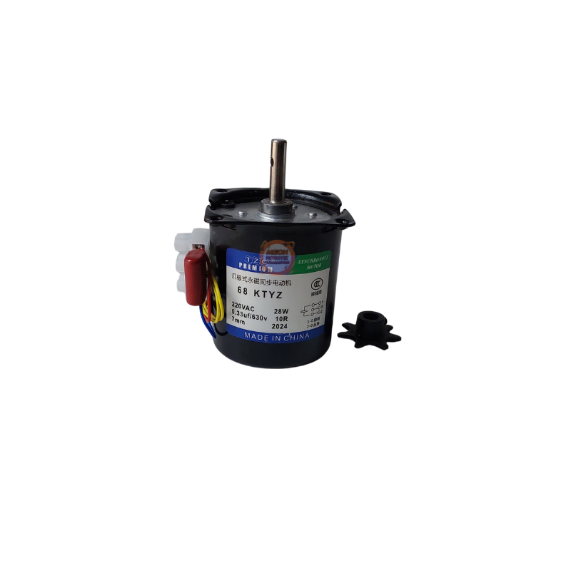 68 Ktyz 28W 10 Rpm Redüktörlü Ac Senkron Motor