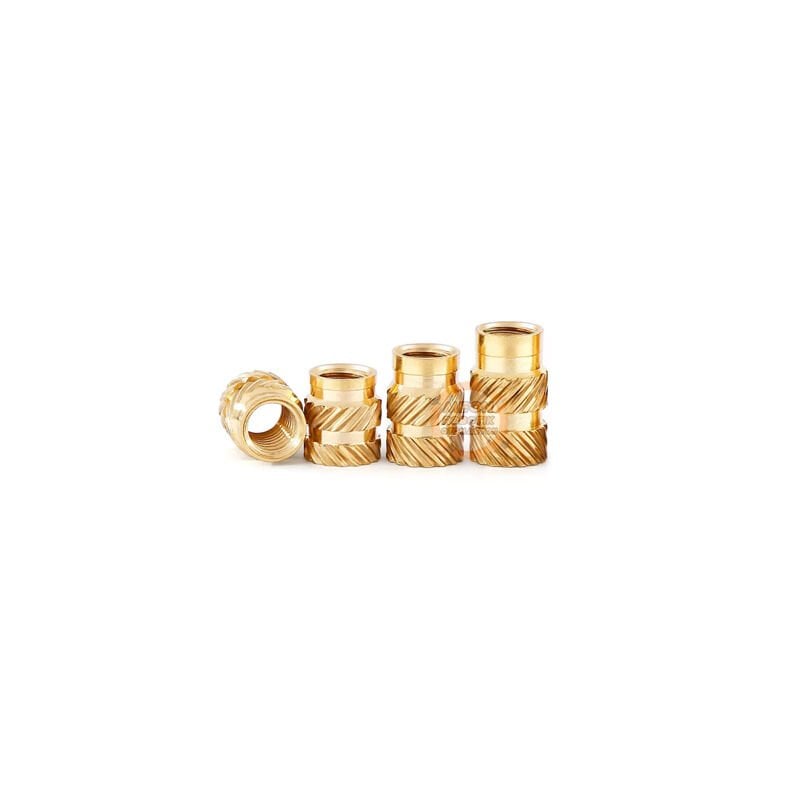 M3 4X5 (OD:5 mm L:4 mm) İnsert Çakma Somun - 3D Baskı Pirinç Somun 50 Adet