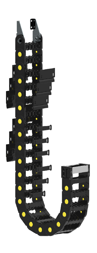 35x100 CKS CK35 A 100 R Hareketli Kablo Kanalı Taşıyıcı-CK35 Açık Dizayn