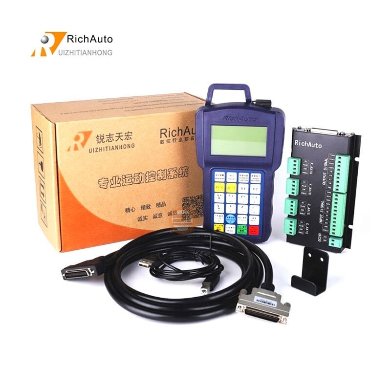 4 Eksen RichAuto Dsp B18 Cnc Kontrol Paneli
