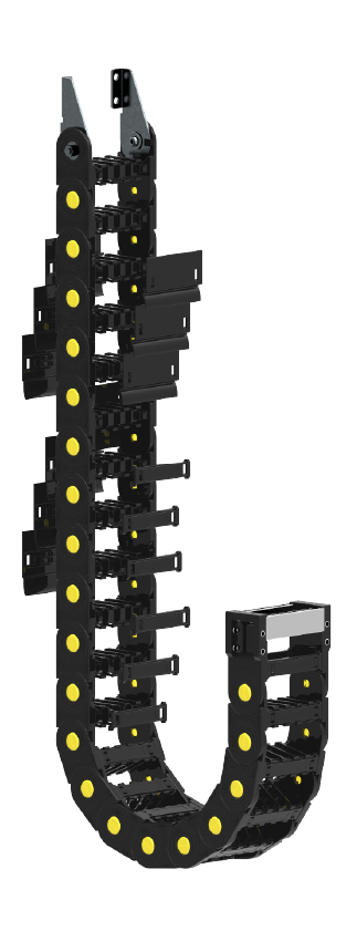 35x80 CKS CK35 A 080 R Hareketli Kablo Kanalı Taşıyıcı-CK35 Açık Dizayn