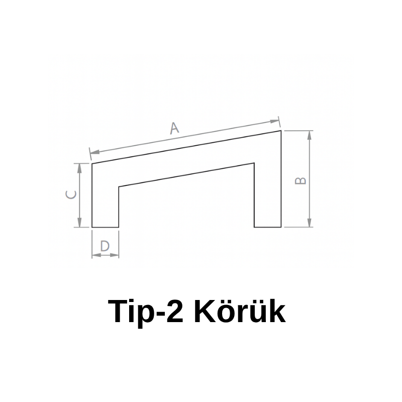 Kızak Koruyucu Pvc Bez Körük Tip-2 Körük