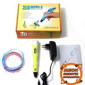 3D Yazıcı Kalem RP100B- 3 Adet Filament Hediyeli