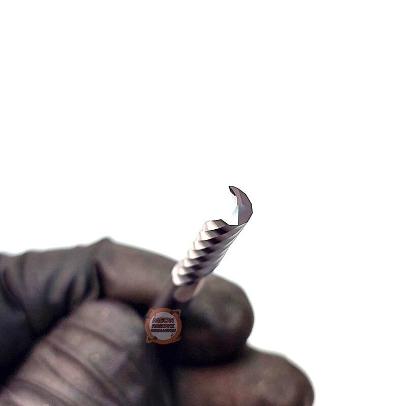 Plexi Dekota Düz Helis Karbür Freze 3.17*17*38-Z1