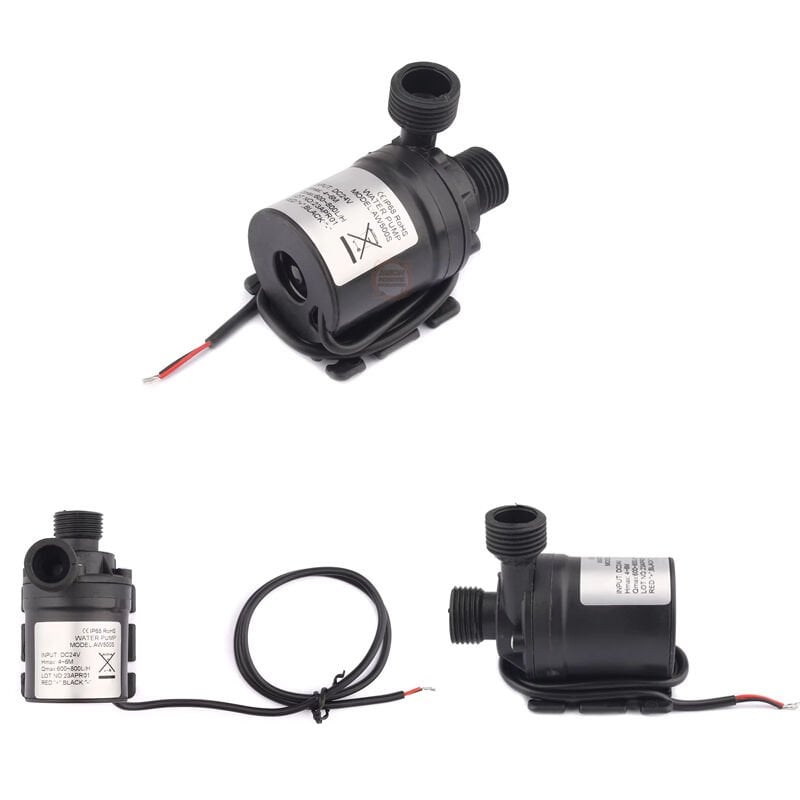 DC 24V Fırçasız Motor Dalgıç Su Pompası AW500S - 800L/H