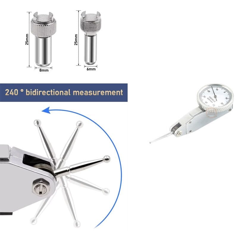 Salgı Komparatör Saati 0.8x0.01mm