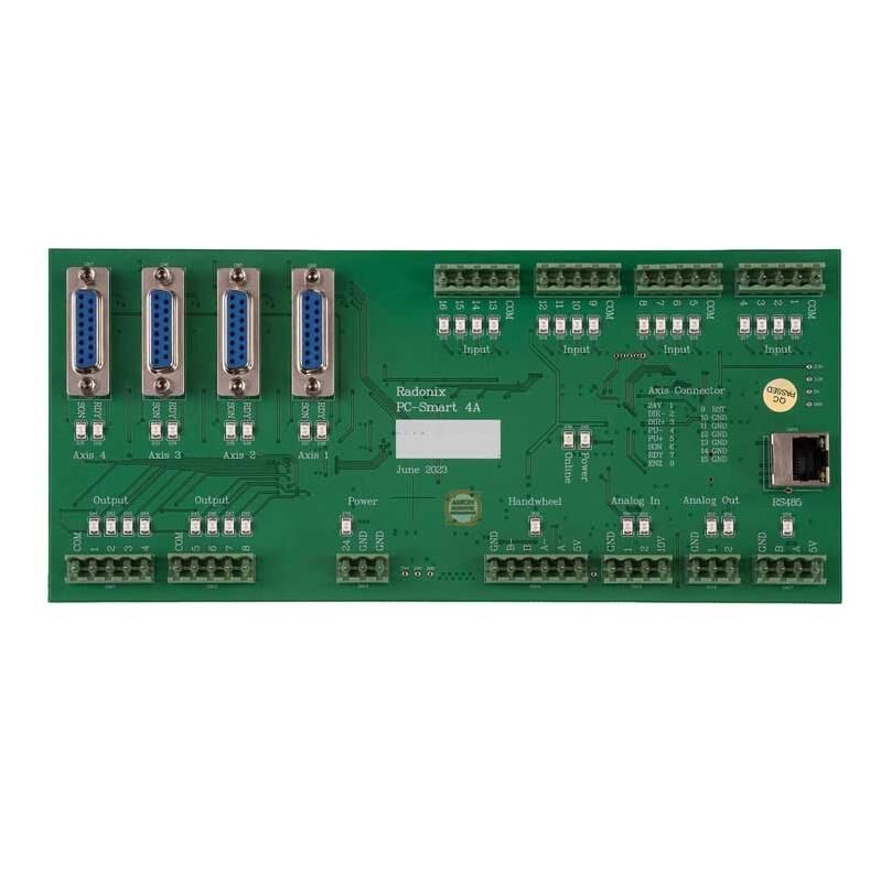 Radonix Pc Smart4A  4 Eksen Cnc Kontrol Kartı ve Kontrol Programı