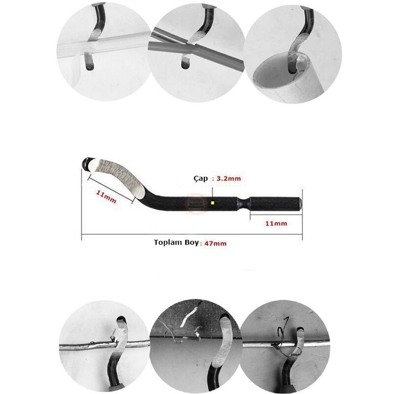 Gfb Raspa Çapak Alma Yedek Bıçak E100