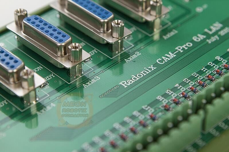 Radonix PC-Pro LAN 6 Eksen Cnc Kontrol Kartı ve Kontrol Programı