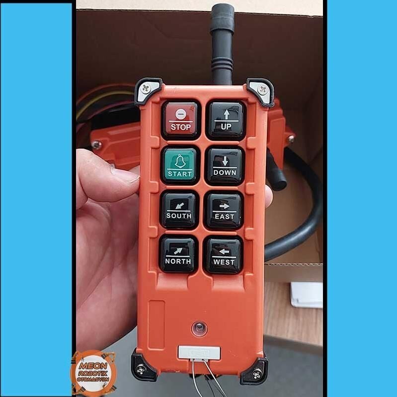 F21-E1B AC 380V  Endüstriyel Vinç Kablosuz Radyo Uzaktan Kumanda Seti