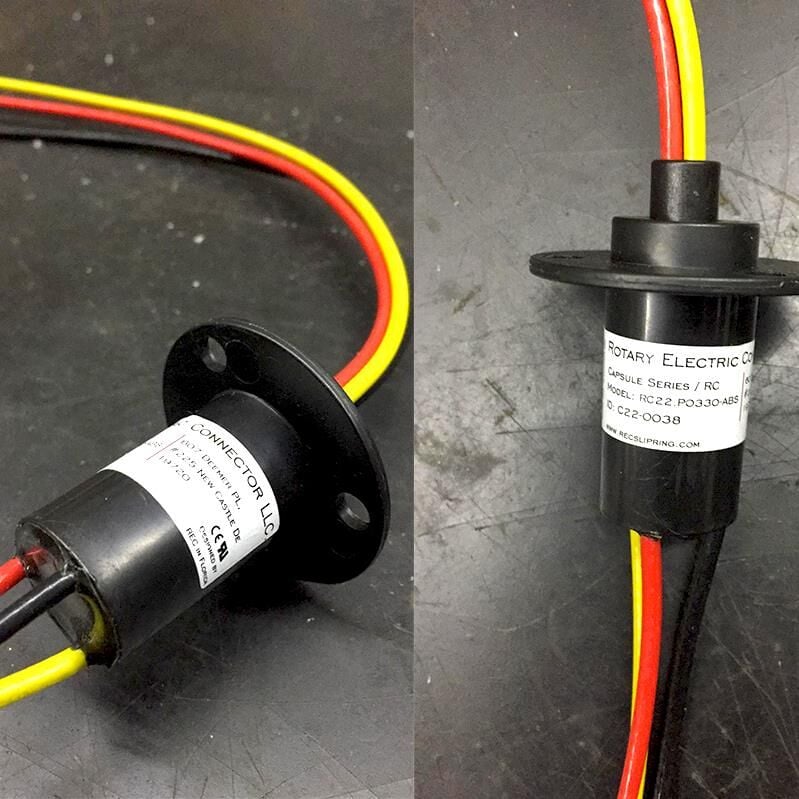Rec P0330 Amerika Slip Ring - Çap 22mm 3 Kanal 30A