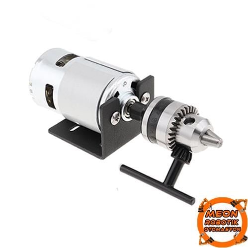 Rs755 Dc Motor Mandrenli Hobi Seti