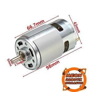 Rs755 Dc Motor Testere Hobi Seti