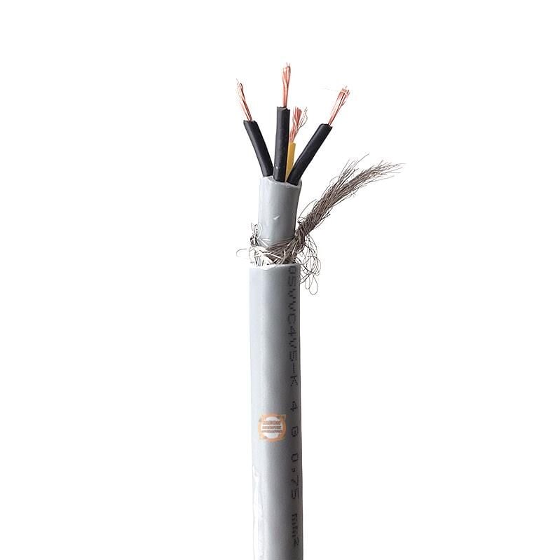 4x0,75 Blendajlı Cnc Hareket Kablosu