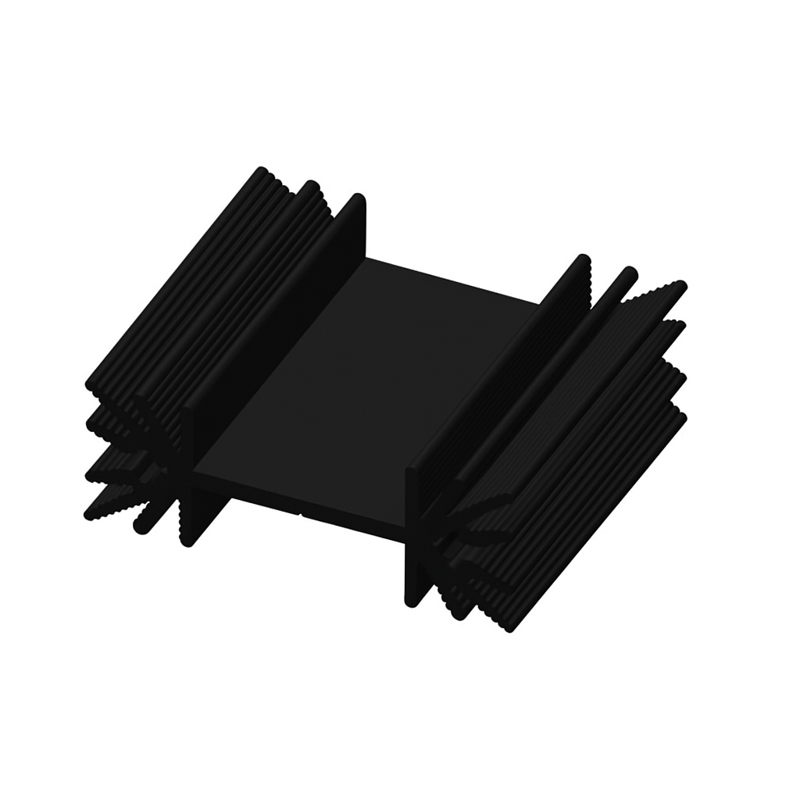 255 AS-30mm Siyah Eloksallı Alüminyum Soğutucu