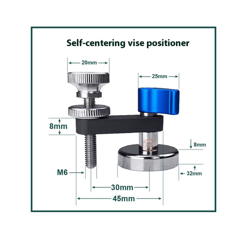 Cnc Tezgah Mengenesi İş Parçası Pozisyoneri-Sabitleyici-Bulucu Yardımcı Paralel Manyetik