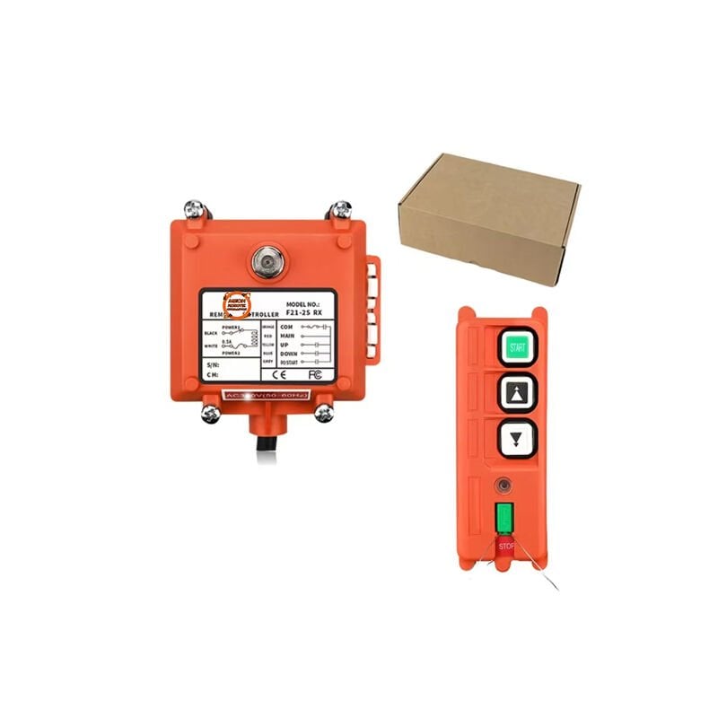 F21-2S AC/DC 12V-220V Endüstriyel Vinç Kablosuz Radyo Uzaktan Kumanda Seti