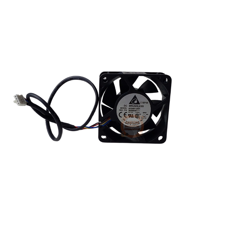 Delta AFB0612SH 60x60x25mm 12V 0.32A 4 Kablolu Güçlü Soğutucu Fan – Çift Bilyalı Rulman, 6000 RPM