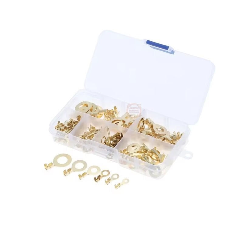 Halka Tip Kablo Papuç Terminali Seti Kutulu 150 Parça M3/M4/M5/M6/M8/M10