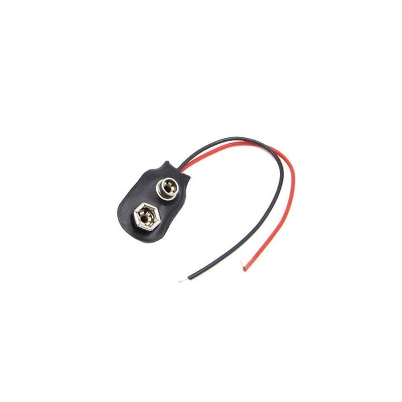 9V Pil Soket Başlığı