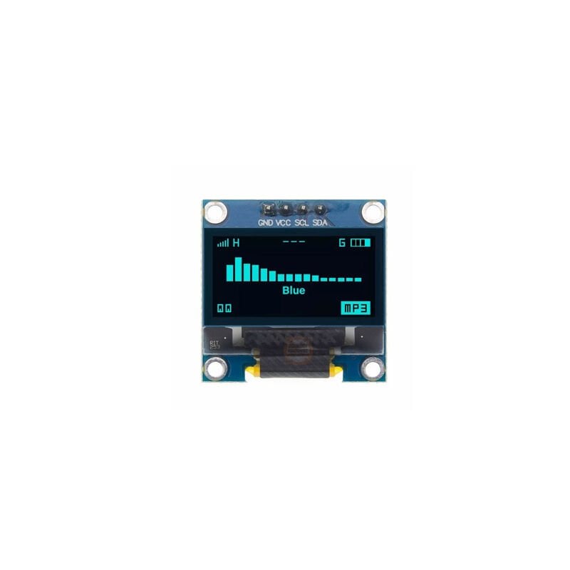 Oled Lcd 128x64 0.96 inch Mavi Ekran
