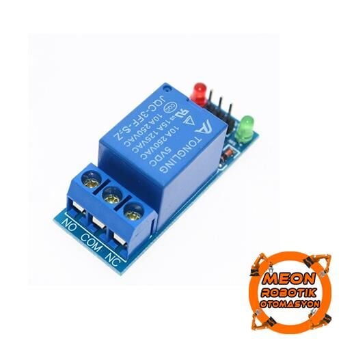 5V 1 Kanal Röle Kartı (Geliştirme Kartlarıyla Uyumludur)