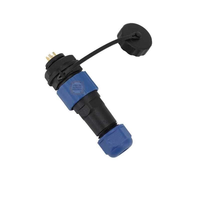 SD16 6 Pin 16mm Su Geçirmez Konnektör Takımı- IP68 Su Geçirmez Konnektör