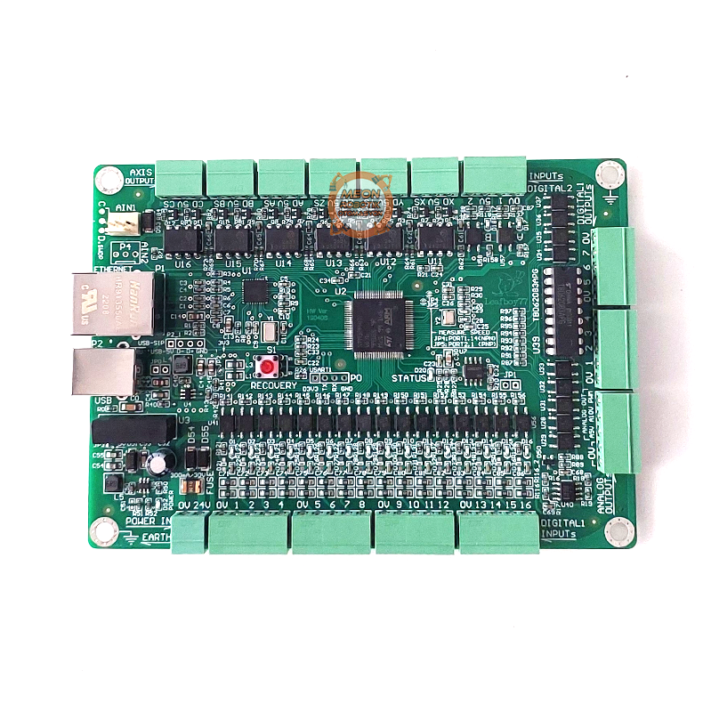 6 Eksen Ethernet-Usb Mach3 Cnc Kontrol Kartı