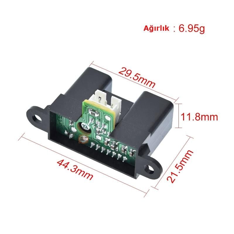 Sharp GP2Y0A02YK0F Kızılötesi Uzaklık Sensörü 20 - 150 cm