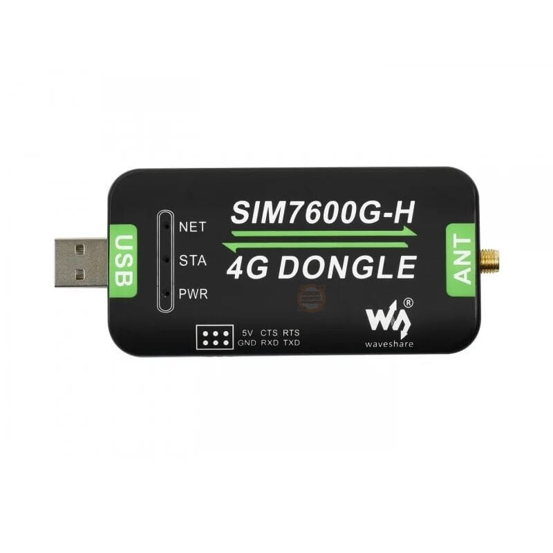 SIM7600G H 4G Dongle LTE USB 4G Dongle Modülü, Adaptörü, USB UART Arayüz İletişimi, Destek 2G 3G 4G 50Mbps Uplink 150Mbps Downlink